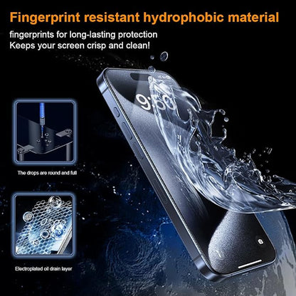 OneFish Screen Protector for Iphone 14Plus/13Pro Max, HD Clarity Tempered Glass - Image 6