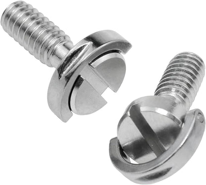 Lovelysp 1/4-20 Thread D-Ring Stainless Steel Camera Fixing Screws Suitable - Image 2