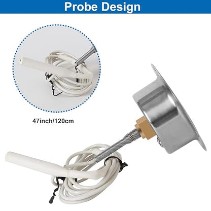 Cooler Thermometer Comercial Freezer Thermometer Capillary Design Refrigeration - Image 5