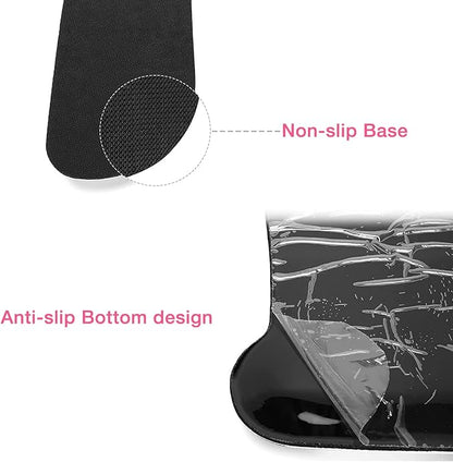 MOSISO Wrist Rest Support for Mouse Pad & Keyboard Set, Ergonomic Mousepad - Image 5