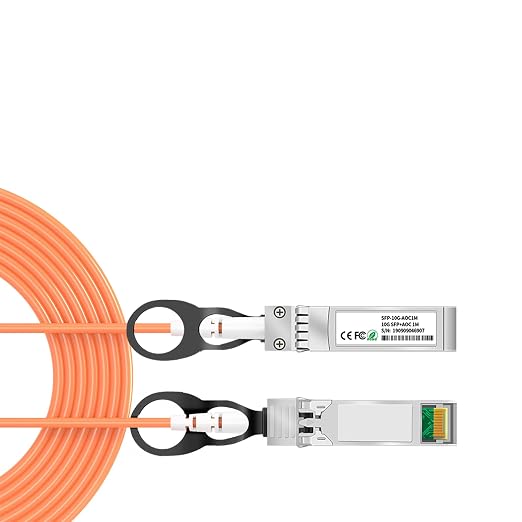 10Gb SFP+ Active Optical Cable for Cisco, Transceivers, 2M/6.5FT OM2 Multimode by lidkew