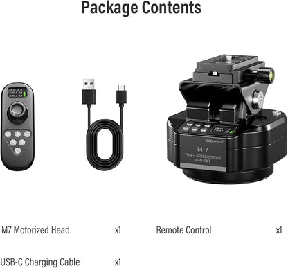 Soonpho M7 Time-Lapse Motorized Tripod Head - Image 8