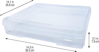 12” x 12” Plastic Scrapbook Storage Case by Simply Tidy - Image 5