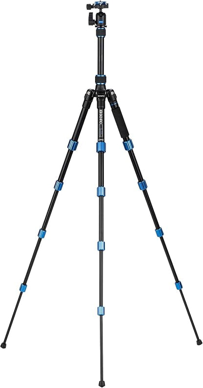 Benro Slim Travel Aluminum Tripod Kit – Lightweight 5-Section Tripod - Image 4