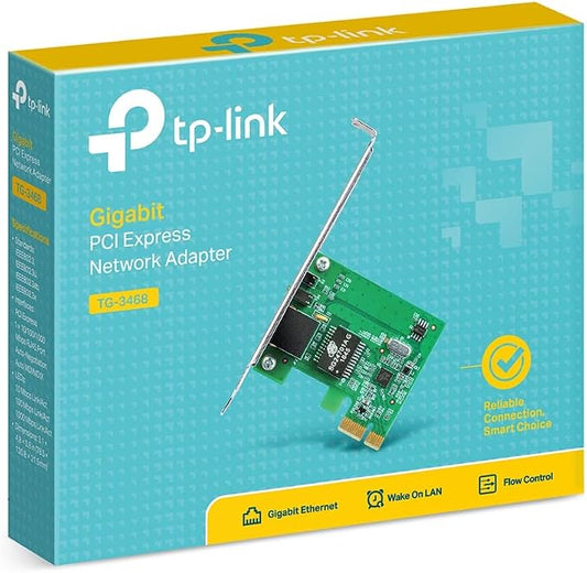 TP-Link 10/100/1000Mbps Gigabit Ethernet PCI Express Network Card, PCIE Network - Image 2