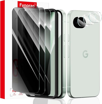 3+3+1-Pack, Privacy Screen Protector and Camera Lens Protector by ScreenProtectorCase