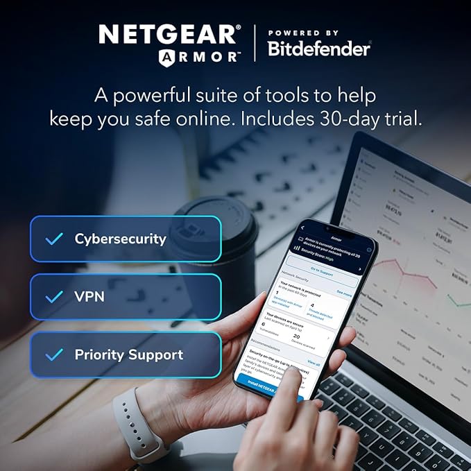 NETGEAR Orbi 770 Series Tri-Band WiFi 7 Mesh Network System - Image 3