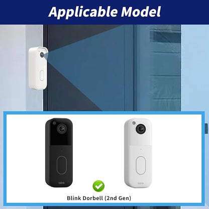 Blink Doorbell Mount for All-new Blink Video Doorbell, No-Drilling Blink Mount - Image 2