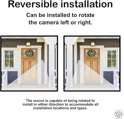 Angled Doorbell Wedge Mount Bracket compatible - Image 4