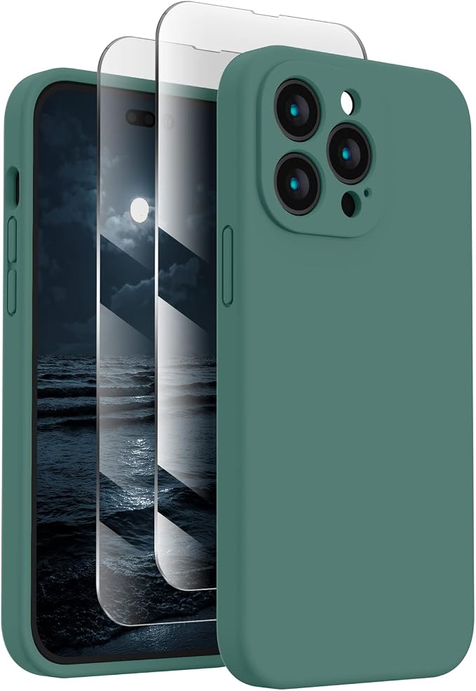 FireNova for iPhone 14 Pro Case, Silicone Upgraded Phone Case with, Soft by FireNova