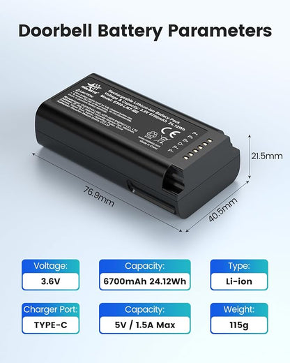 melasta E340 6700mAh Replacement Battery - Image 6