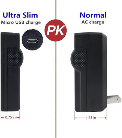 Kastar Battery & Slim USB Charger Compatible - Image 3