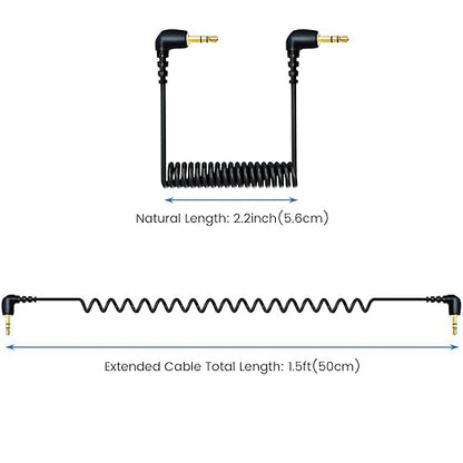 2-Pack 3.5mm Microphone Cable Compatible - Image 5