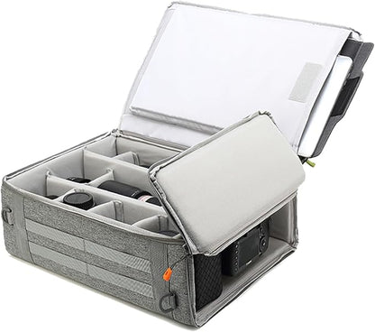 Camera Insert Bag, Shockproof &Pressure-proof Dual Opening Padded Camera Lens by svatin