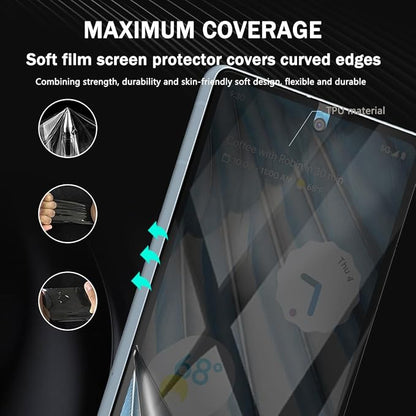 1 Pack for Google Pixel 7a Privacy Screen Protector - Image 5