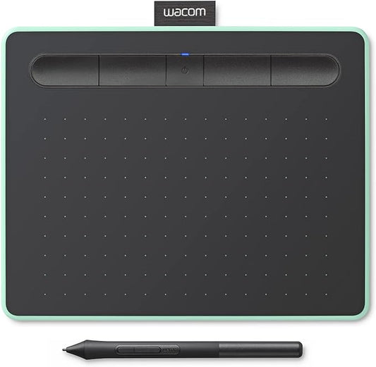 Wacom Intuos Small Bluetooth Graphics Drawing Tablet, Portable by Wacom