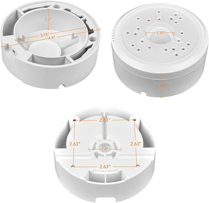 Universal Bullet Security Camera Junction Box Mount Bracket, Plastic Junction - Image 5