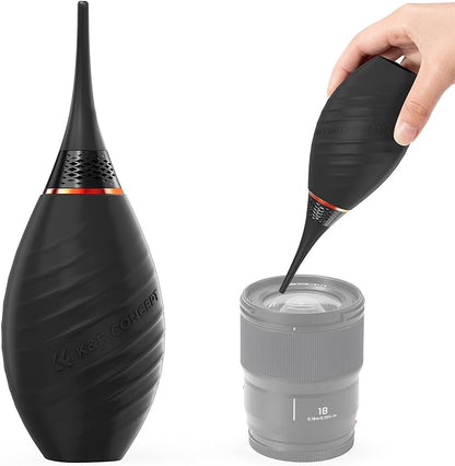 K&F CONCEPT Soft Tip Strong Air Blower, Single Air Intake Camera Lens Blower by KFCONCEPT