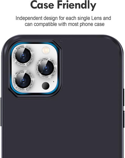 for iPhone 14 Pro/14 Pro Max Camera Lens Protector Bling, 9H Hardness - Image 6