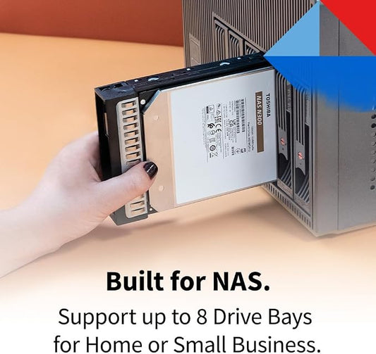 Toshiba N300 8TB NAS 3.5-Inch Internal Hard Drive - Image 2
