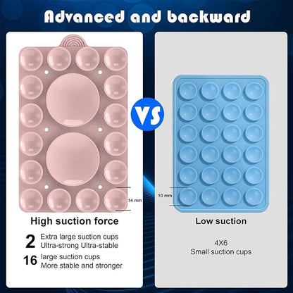 Silicone Suction Phone Holder Mount, Silicon Adhesive Phone Accessory - Image 4