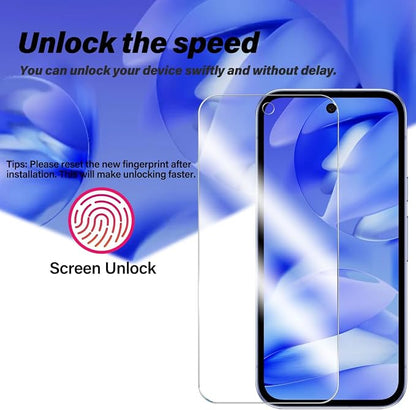 BIGFACE for Pixel 9A Tempered Glass Screen Protector + Camera Lens Protector - Image 3