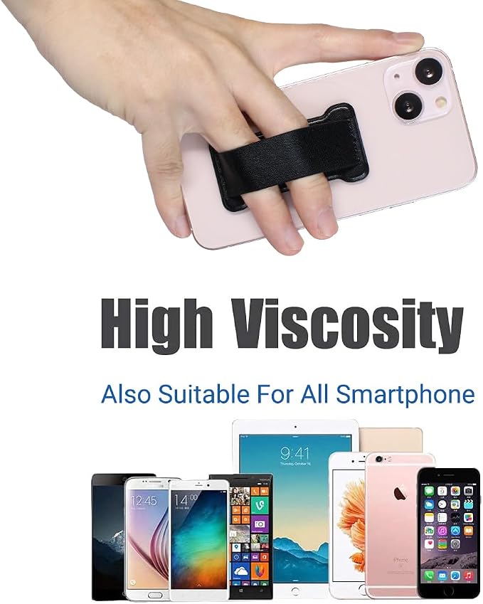 Finger Strap Phone Holder, Cell Phone Finger Grip Strap Holder - Image 5