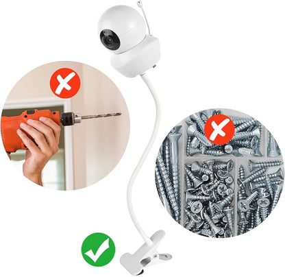 Flexible Baby Monitor Mount for Babysense V43/HDS2/V24R/VBM55TX/ Max View Video - Image 3
