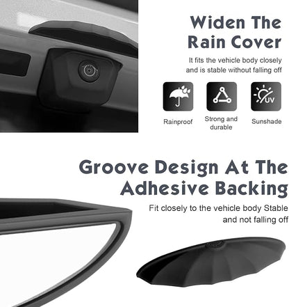 Car Rear View Camera Cover, Heat-Resistant Wider Backup Camera Cover, Anti-rain - Image 7