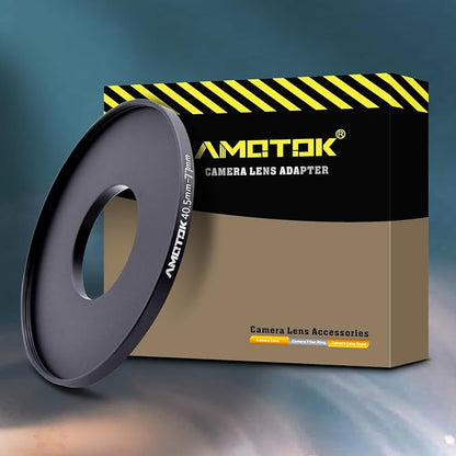 40.5mm Lens to 77mm Camera Lens Adapter, 40.5mm to 77mm Filter Step up Ring by AMOTOK