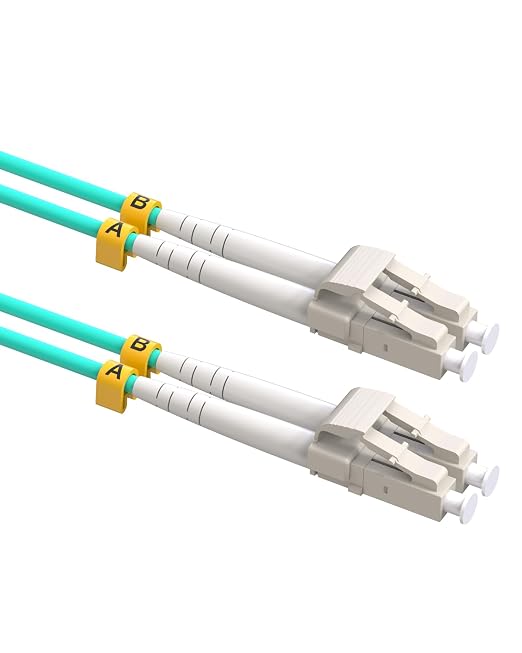 LC to LC Fiber Patch Cable, 10G/40G OM3 Fiber Optical Patch Cables Multimode by VANDESAIL