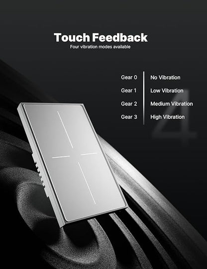 MOES Full Touch Smart Switch, SF Wall Light Switch, Neutral Wire Required - Image 3