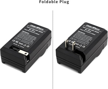 Norifon LI-10B Wall Charger for Olympus Camedia C-470, C-7000 Zoom, C-770 Ultra - Image 2