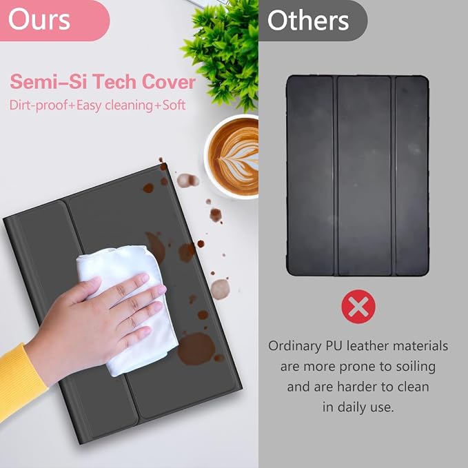 Keyboard Case for Samsung Galaxy Tab A9 Plus 5G 11 inch 2023, Magnetic - Image 5
