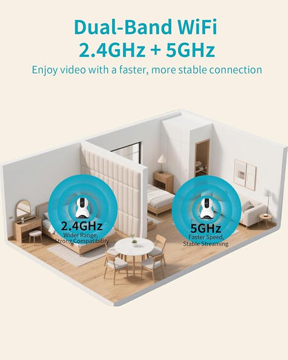 VIMTAG 4K 8MP Pan/Tilt Pet Camera Indoor - Image 6