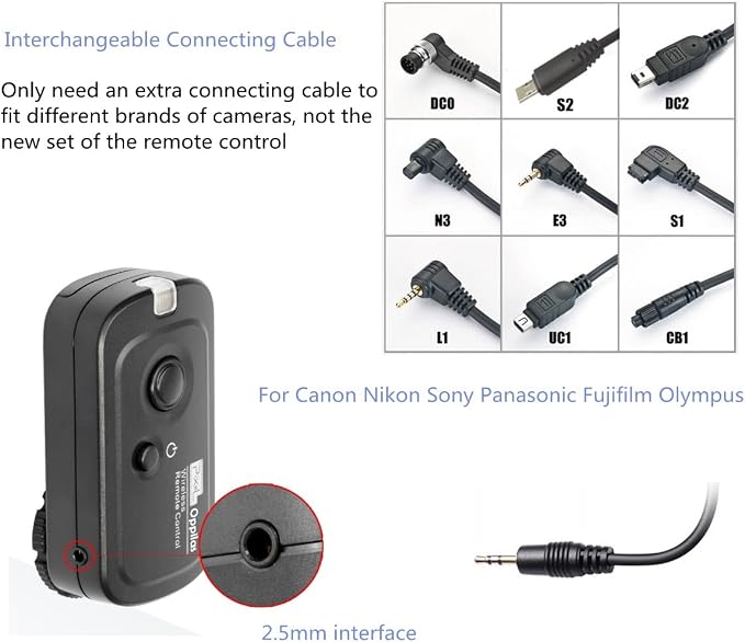 Pixel RW221-L1 Camera Remote Shutter Release Wireless Radio Control Compatible - Image 4