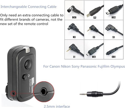 Pixel RW221-S1 Camera Remote Shutter Release Wireless Radio Control Compatible - Image 4