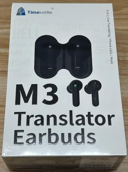 Timekettle M3 3 in 1 Language Translation Earbuds, 43 Languages & 96 Accents - Image 8