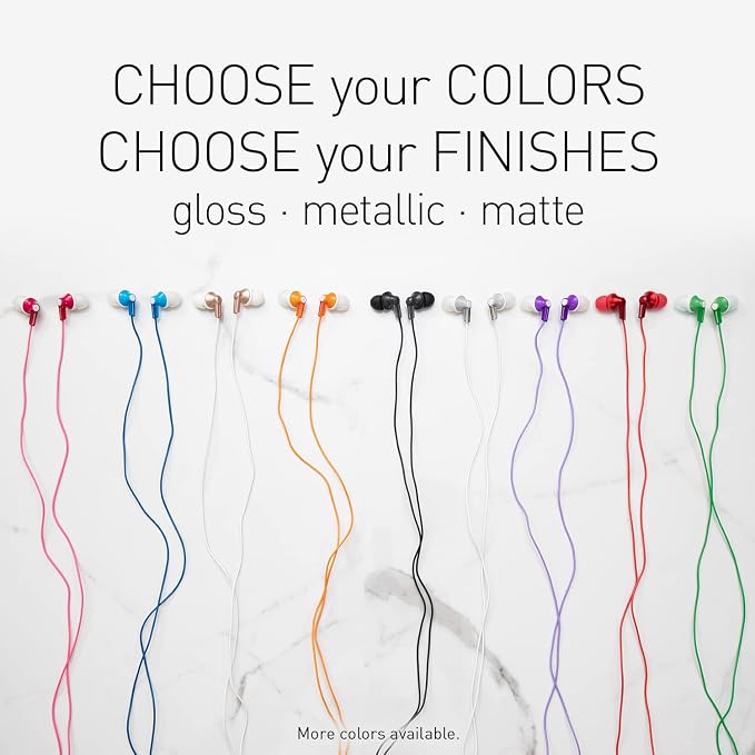 Panasonic ErgoFit Wired Earbuds, 3.5mm Jack In-Ear Headphones Wired - Image 4