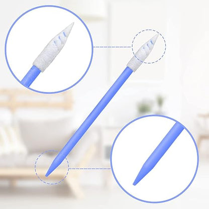 Wellgler's Foam Cleaning Swabs, Lint Free Foam Tip Swabs Kit, - Image 4