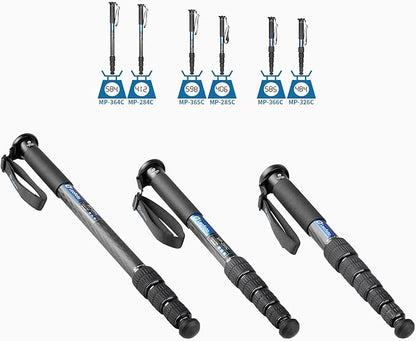 Leofoto MP-364C 67" 4-Section Carbon Fiber Portable Monopod, Lightweight - Image 4
