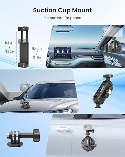 4" Suction Cup Mount with Magic Arm - Image 2