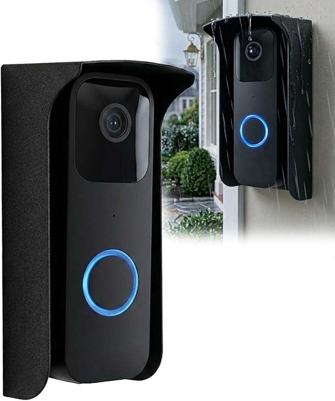 Ring Doorbell Cover Weatherproof, Metal Doorbell Rain Cover Compatible by Unknown