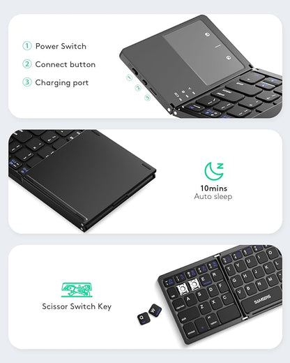Samsers Foldable Bluetooth Keyboard - Image 6
