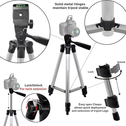 Lightweight 50 Inch Camera Tripod - Image 2