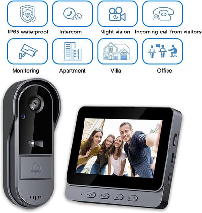 TKMARS Doorbell Camera Wireless No Subscription 1080P, Waterproof Door Bell - Image 6