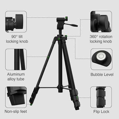 55-inch Lightweight Aluminum Laser Level Tripod Stand - Image 6