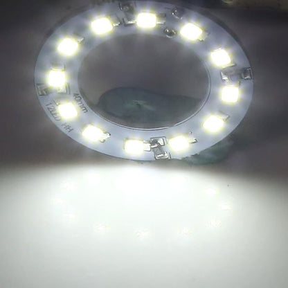 uxcell 4pcs 12V White 40mm 12 Surface Mount Device LED Ring Light - Image 3