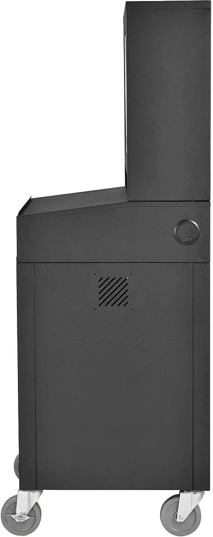 Global Industrial Mobile Security LCD Computer Cabinet Enclosure - Image 9