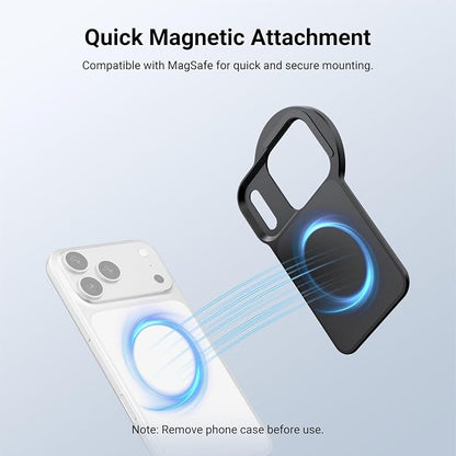 NEEWER 6.3" Magnetic Phone Lens Filter Mount Adapter Backplate Accessories - Image 3